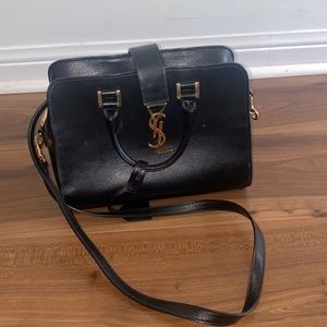 Yves Saint Laurent Baby Monogrammed Cabas handbag